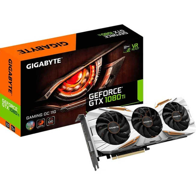 Видеокарта Gigabyte GeForce GTX 1080 Ti Gaming OC GV-N108TGAMING OC-11GD 11 ГБ