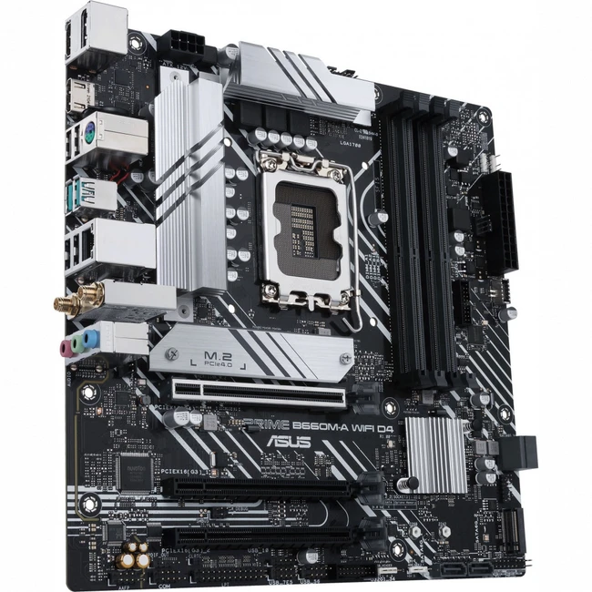 Материнская плата Asus PRIME B660M-A WIFI D4 90MB1AE0-M0EAY0 Micro-ATX, LGA 1700