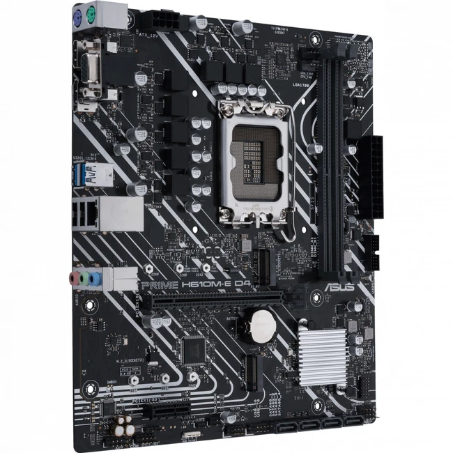 Материнская плата Asus PRIME H610M-E D4 (Micro-ATX, LGA 1700)