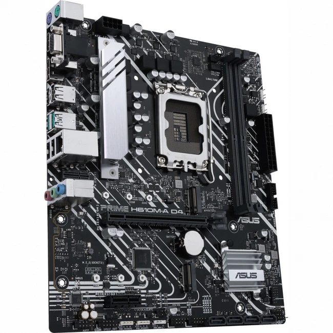 Материнская плата Asus PRIME H610M-A D4-CSM Micro-ATX, LGA 1700