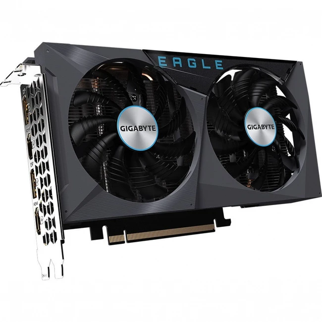 Видеокарта Gigabyte RTX 3050 EAGLE OC 8G GV-N3050EAGLE OC-8GD 8 ГБ