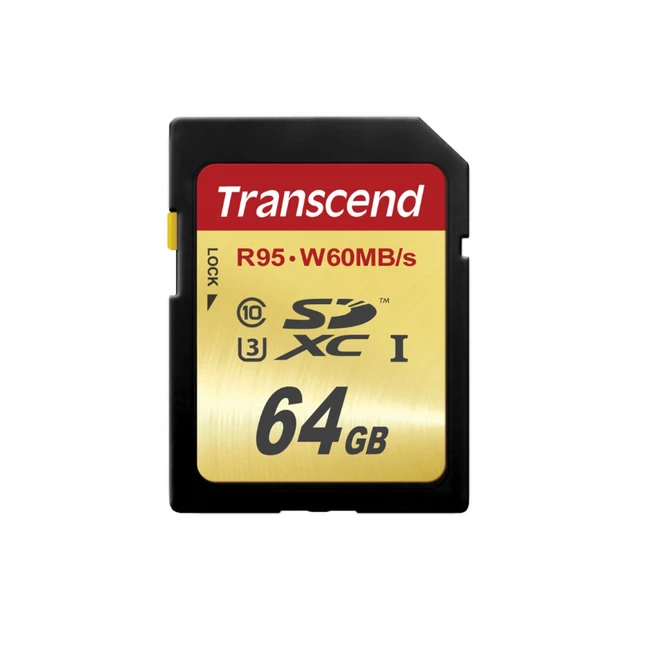 Флеш (Flash) карты Transcend SD 64GB Class 10 U3 TS64GSDU3 64 ГБ