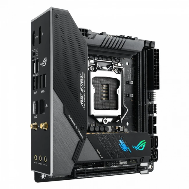 Материнская плата Asus ROG STRIX Z490-I GAMING 90MB13A0-M0EAY0 Mini-ATX, LGA 1200