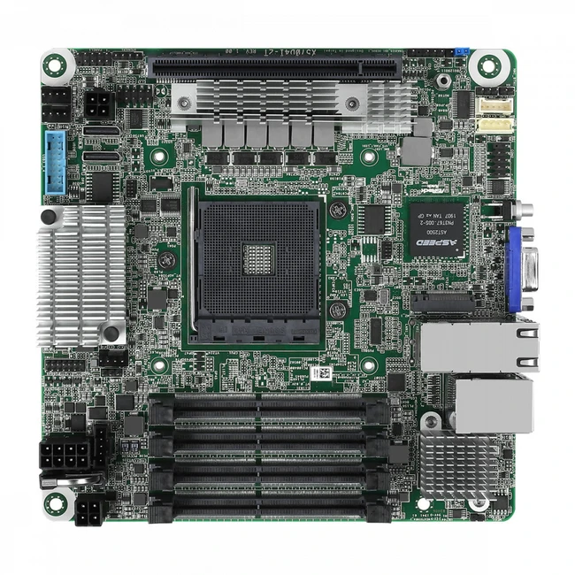 Серверная материнская плата ASRock X570D4I-2T