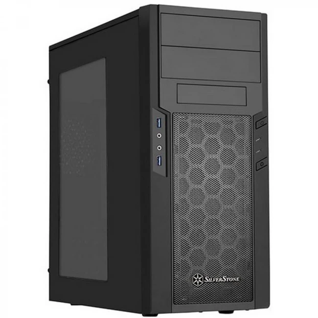 Корпус Silverstone SST-PS13B Precision Midi Tower (Бюджетные, Mid-Tower)