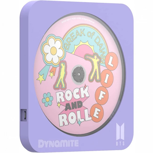 Оптический привод LG K-POP BTS Dynamite Multi OS DVD writer Violet External Slim GPM2MV10