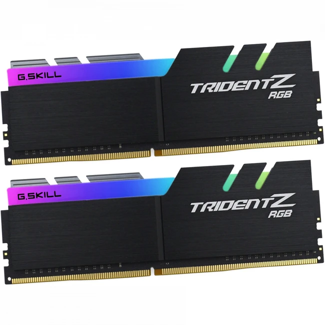 ОЗУ G.Skill Trident Z RGB 16GB F4-4000C16D-16GTZRA DIMM, DDR4, 16 Гб (2 х 8 Гб), 4000 МГц