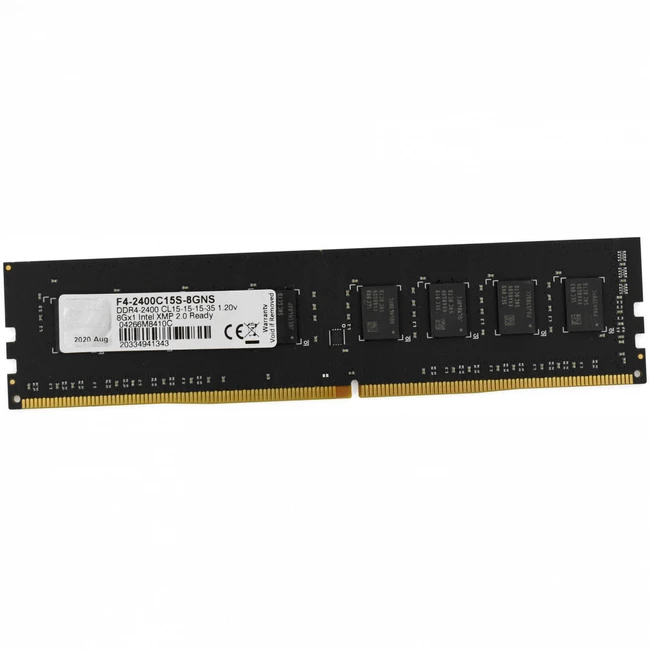 ОЗУ G.Skill 8 ГБ F4-2400C15S-8GNS DIMM, DDR4, 8 Гб, 2400 МГц