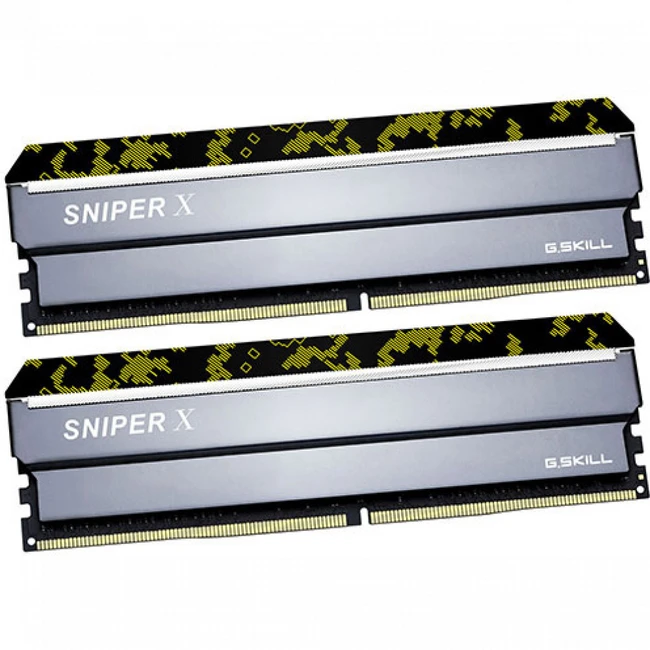 ОЗУ G.Skill Sniper X F4-3200C16D-16GSXKB (DIMM, DDR4, 16 Гб (2 х 8 Гб), 3200 МГц)