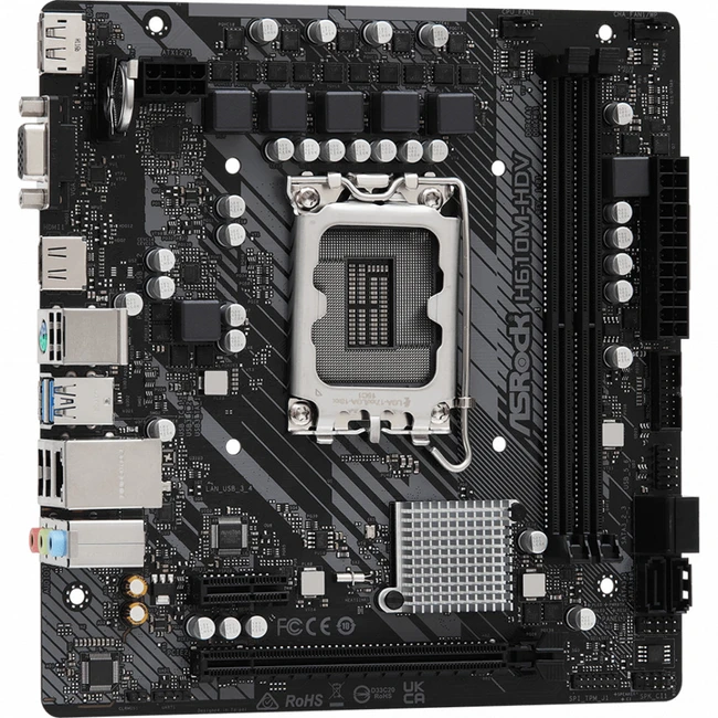 Материнская плата ASRock H610M-HDV Micro-ATX, LGA 1700