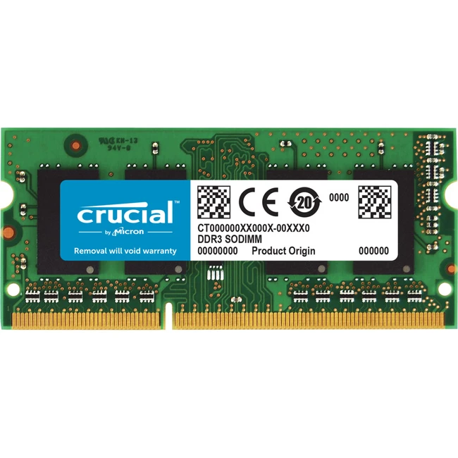 ОЗУ Crucial CT51264BF160BJ SO-DIMM, DDR3, 4 Гб, 1600 МГц