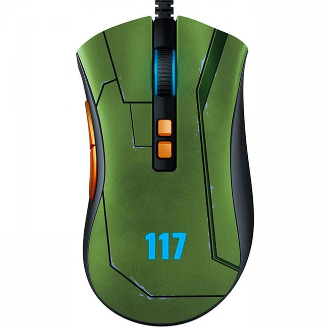 Мышь Razer DeathAdder V2 - HALO Infinite Edition RZ01-03210300-R3M1 Игровые, Проводная