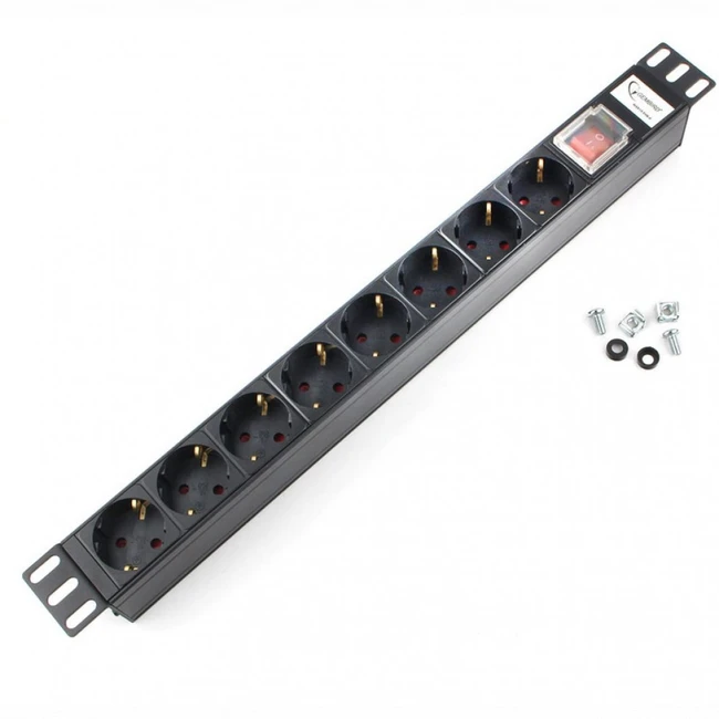 Распределитель питания Gembird MAX19-EH8-0