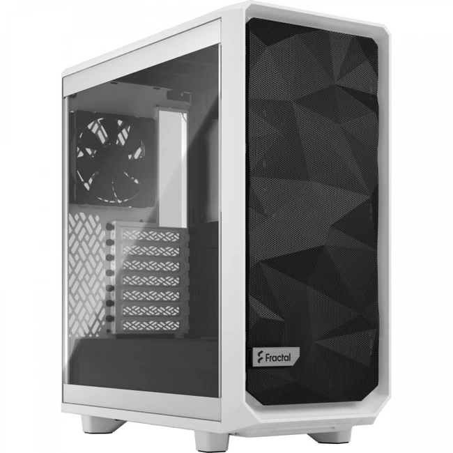 Корпус FRACTAL DESIGN Meshify 2 Compact White TG Clear Tint FD-C-MES2C-05 (Игровые, Mid-Tower)