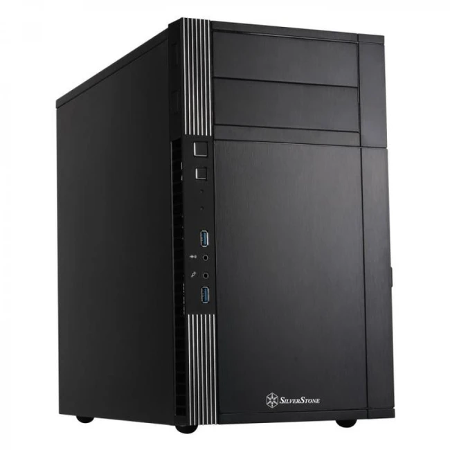 Корпус Silverstone SST-PS07B-C186 (Имиджевые, Mid-Tower)