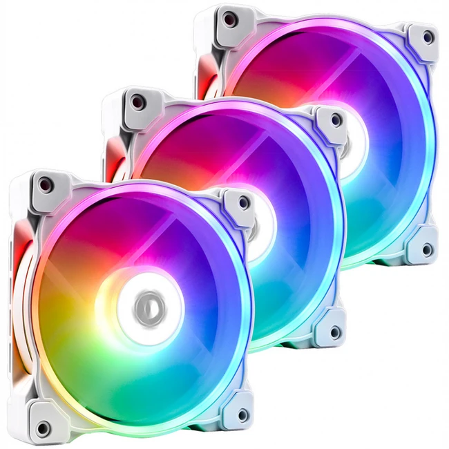 Охлаждение ID-Cooling ZF-12025-ARGB TRIO-SNOW (Для системного блока)