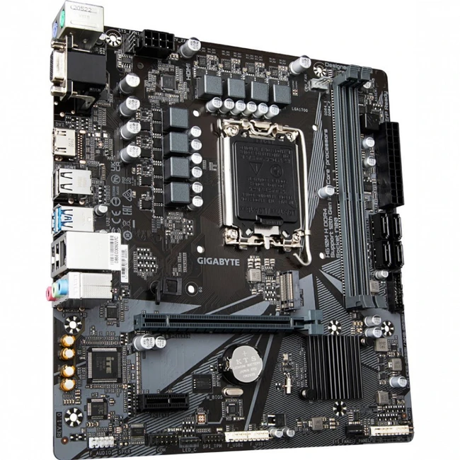 Материнская плата Gigabyte H610M H DDR4 Micro-ATX, LGA 1700