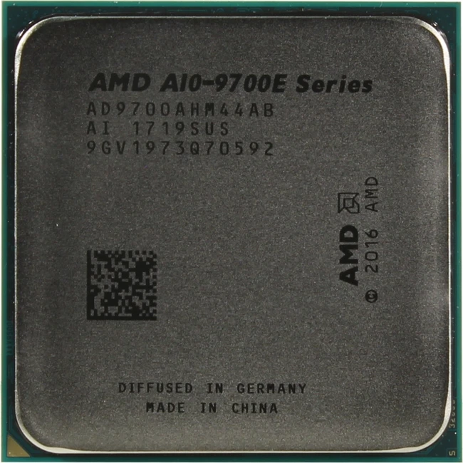 Процессор AMD A10 PRO 9700E AD970BAHM44AB A-series, 4, 3.0, 2, OEM