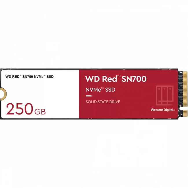 Жесткий диск Western Digital Red SN700 WDS250G1R0C SSD (твердотельные), 256 ГБ, M.2, PCIe