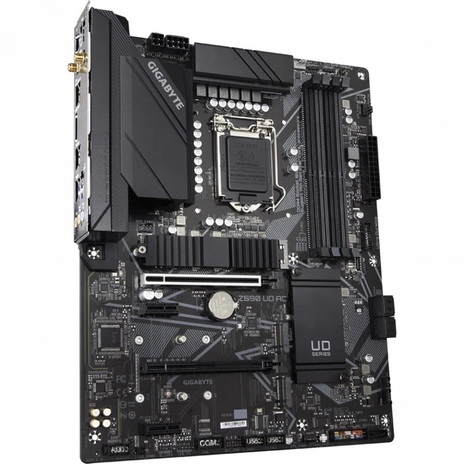 Материнская плата Gigabyte Z590 UD AC (rev. 1.x) Z590 UD AC 1.1 (ATX, LGA 1200)