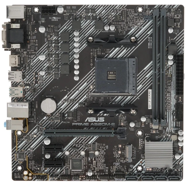 Материнская плата Asus PRIME A520M-E PRIME A520M-E oem (Mini-ATX, AMD AM4)
