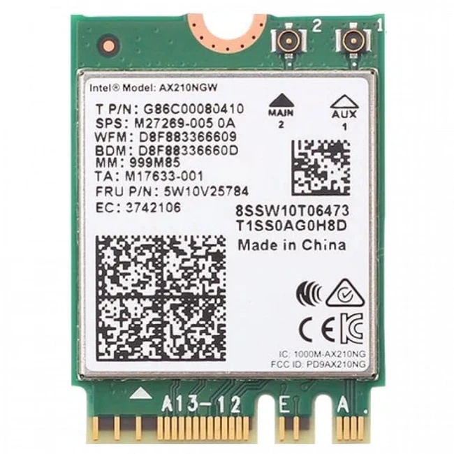 Сетевая карта Intel AX210NGW