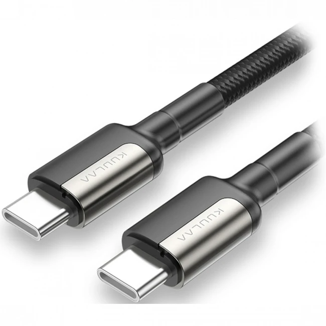 Кабель интерфейсный Kuulaa KL-X32-100 (USB Type C - USB Type C)