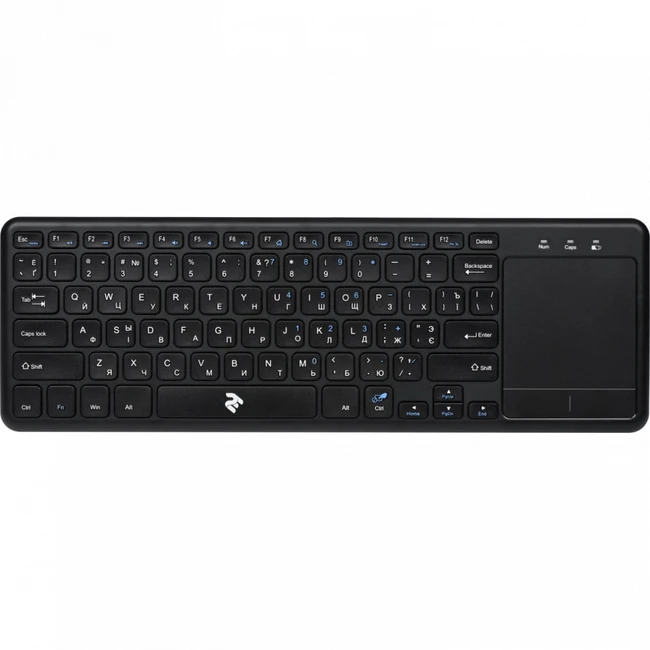 Клавиатура 2E Touch Keyboard KT100 WL 2E-KT100WB (Беспроводная, USB)