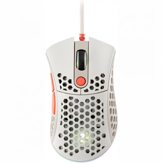 Мышь 2E HyperSpeed Lite RGB Retro White 2E-MGHSL-WT (Игровая, Проводная)