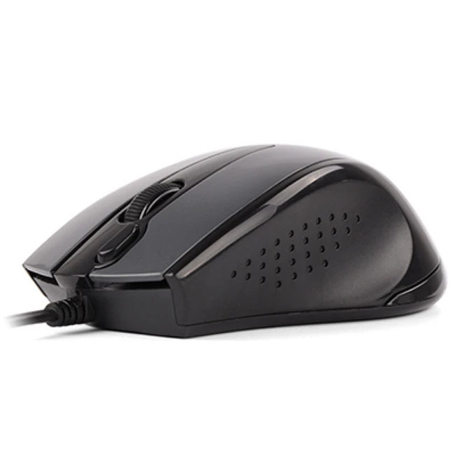 Мышь A4Tech N-500F N-500F-GLOSSY-GREY (Бюджетная, Проводная)