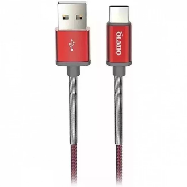 Кабель интерфейсный OLMIO USB 2.0 - USB Type-C - 1.2м 38839 USB Type A - USB Type C