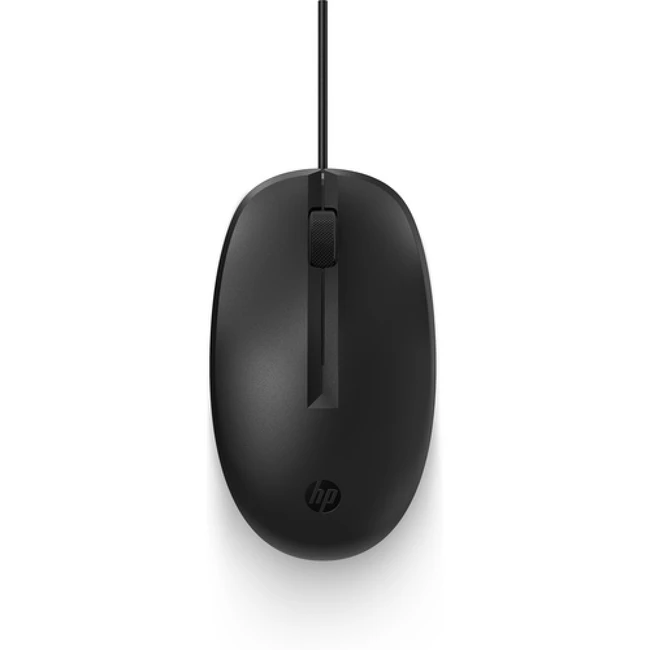 Мышь HP 128 Laser Wired Mouse 265D9A6 Бюджетные, Проводная