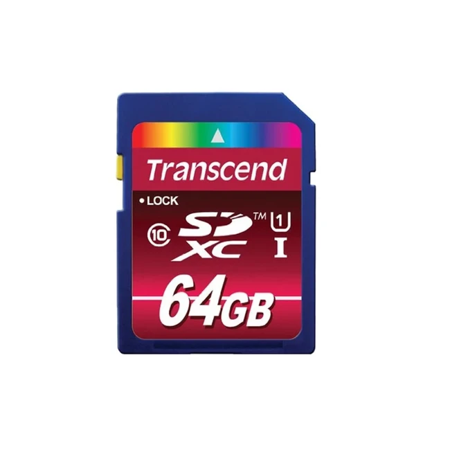 Флеш (Flash) карты Transcend TS64GSDXC10U1 (64 ГБ)