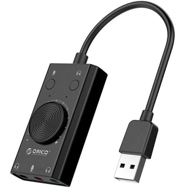 Звуковые карты ORICO SC2-BK-EP