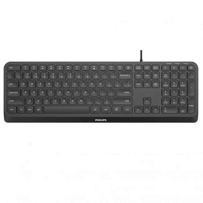Клавиатура Philips SPK6207BL/87 Проводная, USB