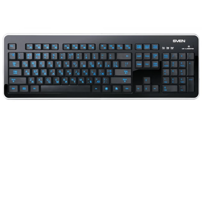 Клавиатура Sven Comfort 7400 EL SV-03107400UBE