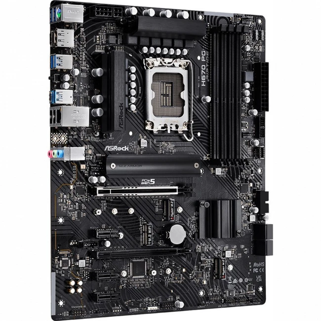 Материнская плата ASRock H670 PG RIPTIDE (ATX, LGA 1700)