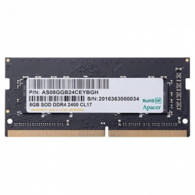 ОЗУ Apacer AS08GGB32CSYBGH SO-DIMM, DDR4, 8 Гб, 3200 МГц