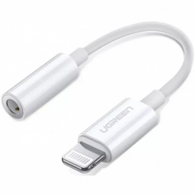 Аксессуар для ПК и Ноутбука UGREEN US212 Lightning to 3.5mm Headphone Jack Adapter 30759 (Адаптер)