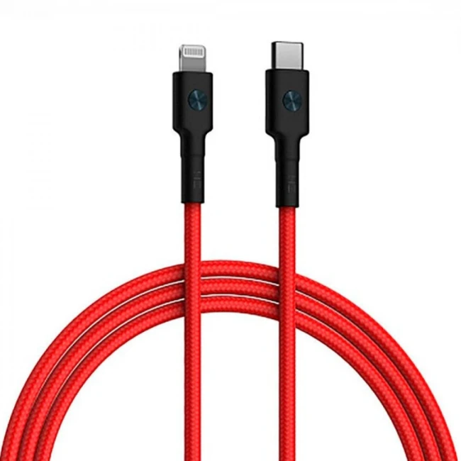 Кабель интерфейсный ZMI AL875 Red (USB Type C - Lightning (8pin))