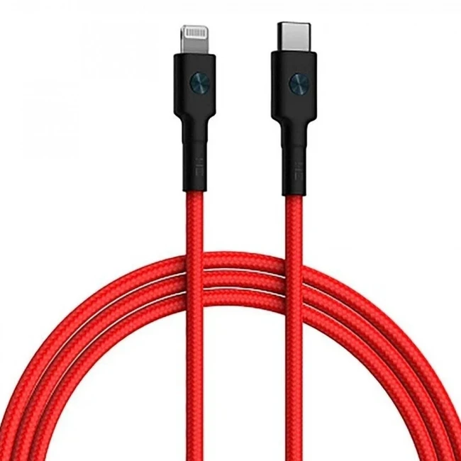 Кабель интерфейсный ZMI AL873K Red USB Type C - Lightning (8pin)