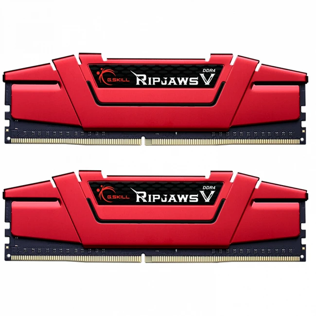 ОЗУ G.Skill RipJaws V F4-2666C19D-16GVR DIMM, DDR4, 16 Гб (2 х 8 Гб), 2666 МГц