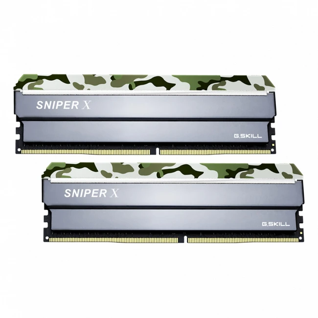 ОЗУ G.Skill Sniper X F4-3200C16D-32GSXFB (DIMM, DDR4, 32 Гб (2 х 16 Гб), 3200 МГц)