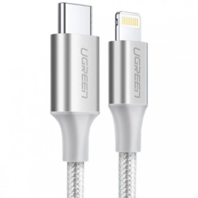Кабель интерфейсный UGREEN US304 Lightning To Type-C 2.0 70524 (USB Type C - Lightning (8pin))