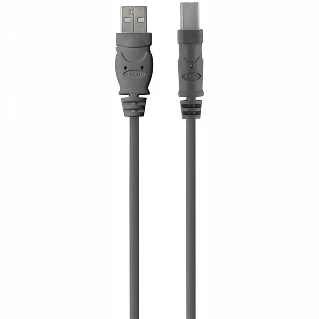 Кабель интерфейсный Belkin USB-A - USB-B (1.8 м) F3U154BT1.8M (USB Type A - USB Type B)