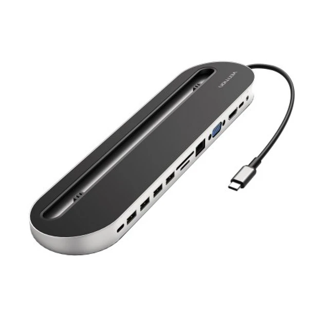 Аксессуар для ПК и Ноутбука Vention THEBC USB Type C 12 в 1 (Док-станция)