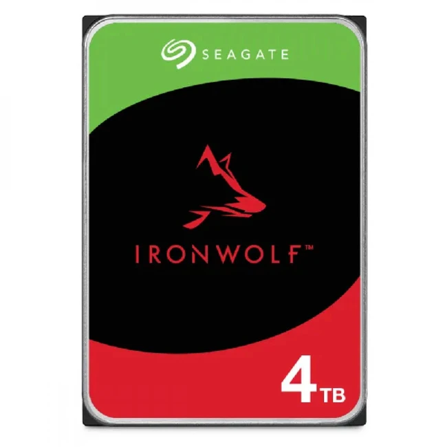 Серверный жесткий диск Seagate HDD NAS IronWolf ST4000VN006 (3,5 LFF, 4 ТБ, SATA)
