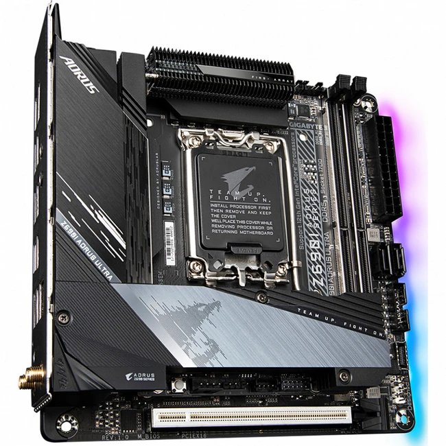 Материнская плата Gigabyte Z690I AORUS ULTRA (Mini-ATX, LGA 1700)