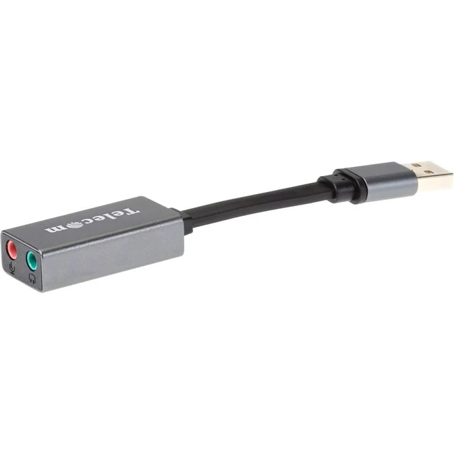 Кабель интерфейсный VCOM TA313U MINI JACK 3.5 (input) - USB Type A