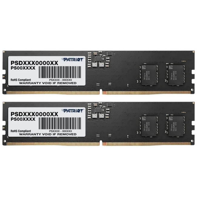 ОЗУ Patriot Signature Line PSD516G4800K (DIMM, DDR5, 16 Гб (2 х 8 Гб), 4800 МГц)